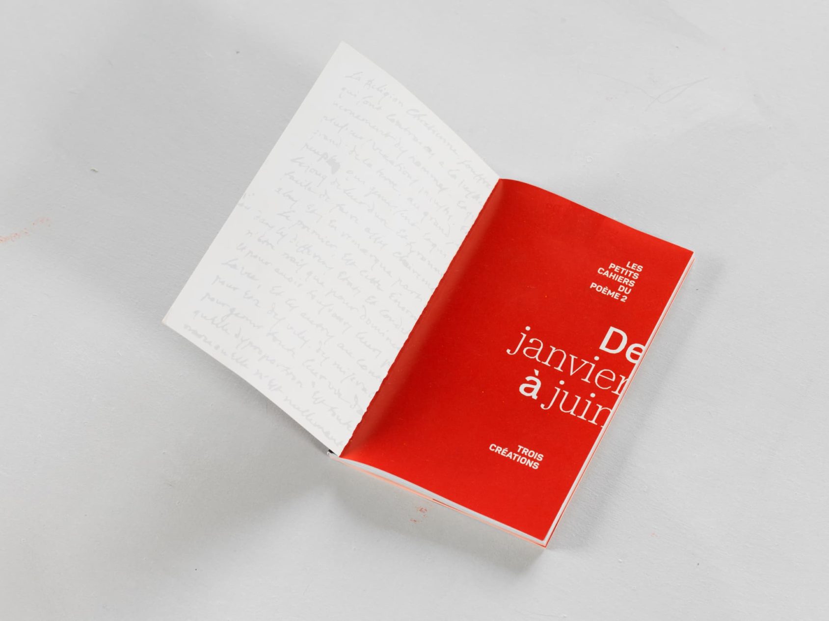 Les petits cahiers du Poeme2 programme culturel Pascal Lienard Graphiste Ath Tournai Bruxelles Lille 0014